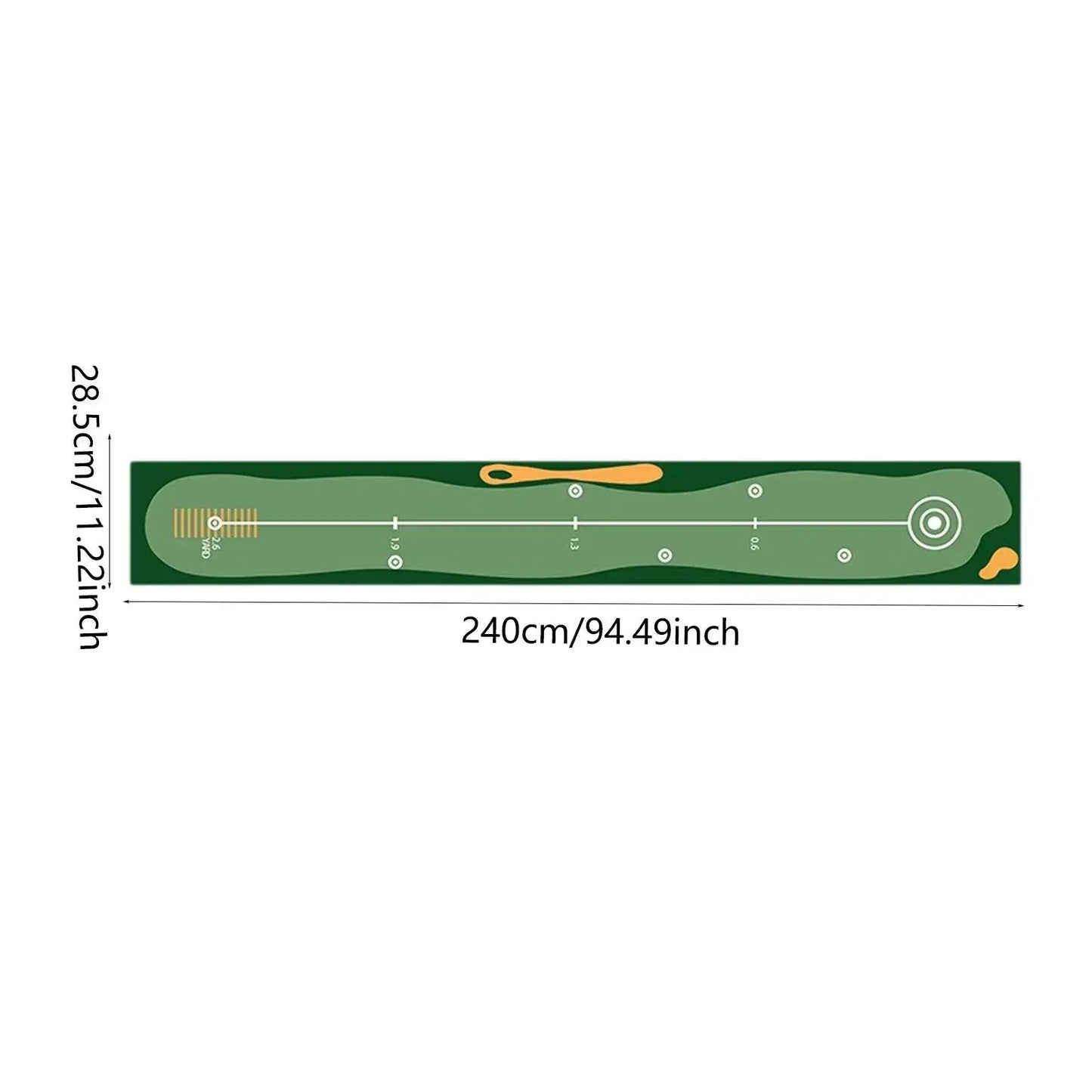 Golf Putting Mat Gift for Golfer Golfing Accessory Sportsman Specialty Products