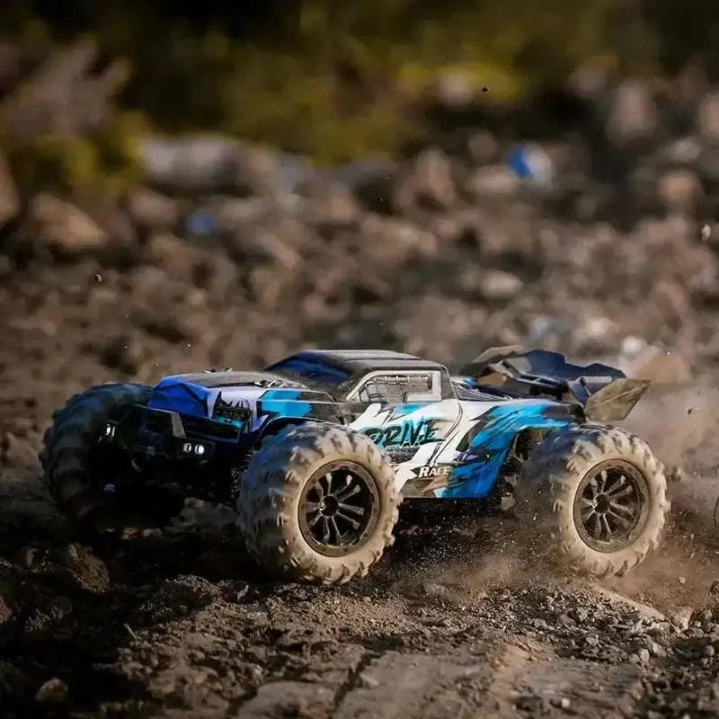 1:16 75KM/H or 50KM/H 4WD RC Car with LED Remote Control Cars - Sportsman Specialty Products