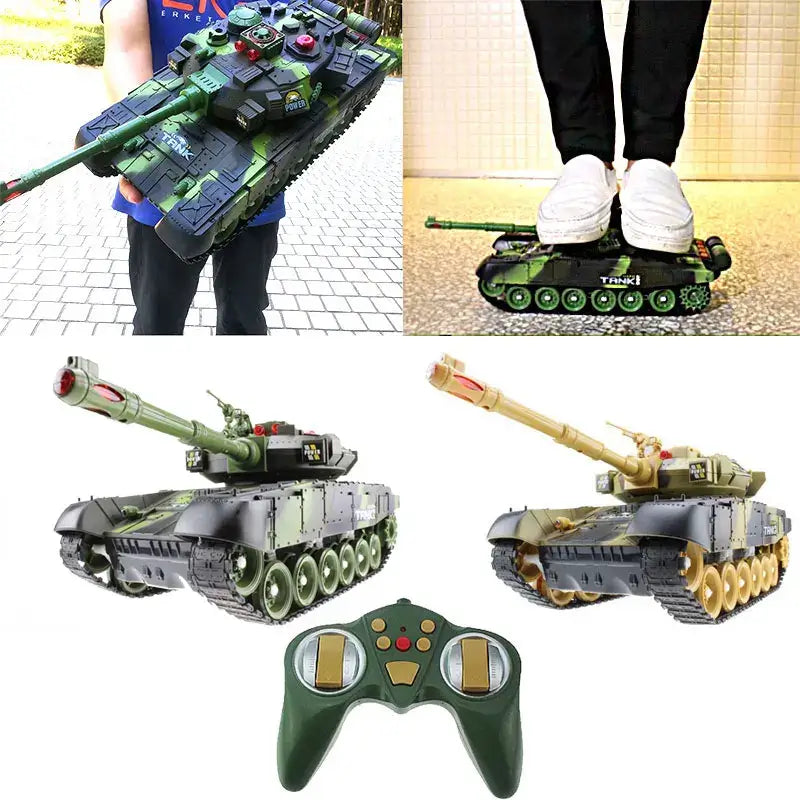 1:12 33CM Super RC Tank Launch Cross-Country Tracked Sportsman Specialty Products