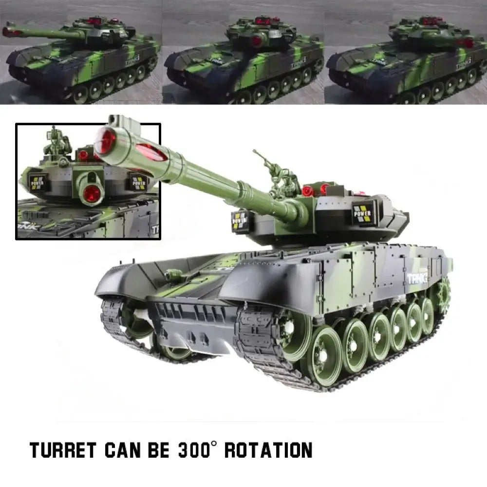 1:12 33CM Super RC Tank Launch Cross-Country Tracked Sportsman Specialty Products
