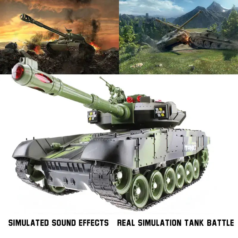 1:12 33CM Super RC Tank Launch Cross-Country Tracked Sportsman Specialty Products