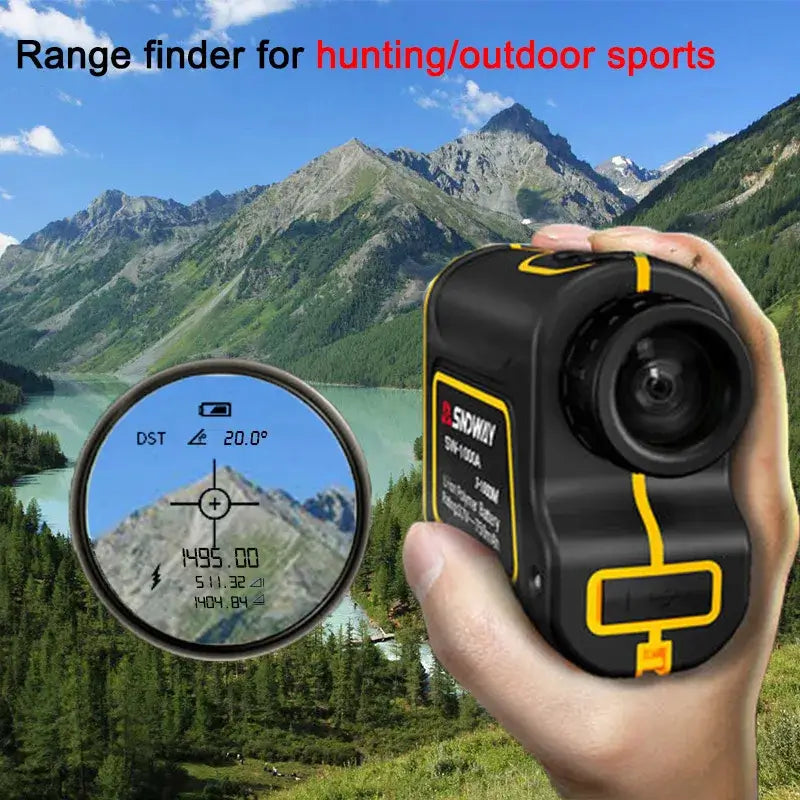 Rangefinder for Hunting Golf Laser Range finder 1000/1500M Sportsman Specialty Products