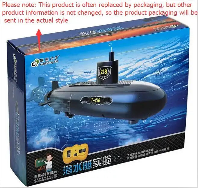 submarine 2.4GHz 6 channel remote control RC submarine Sportsman Specialty Products
