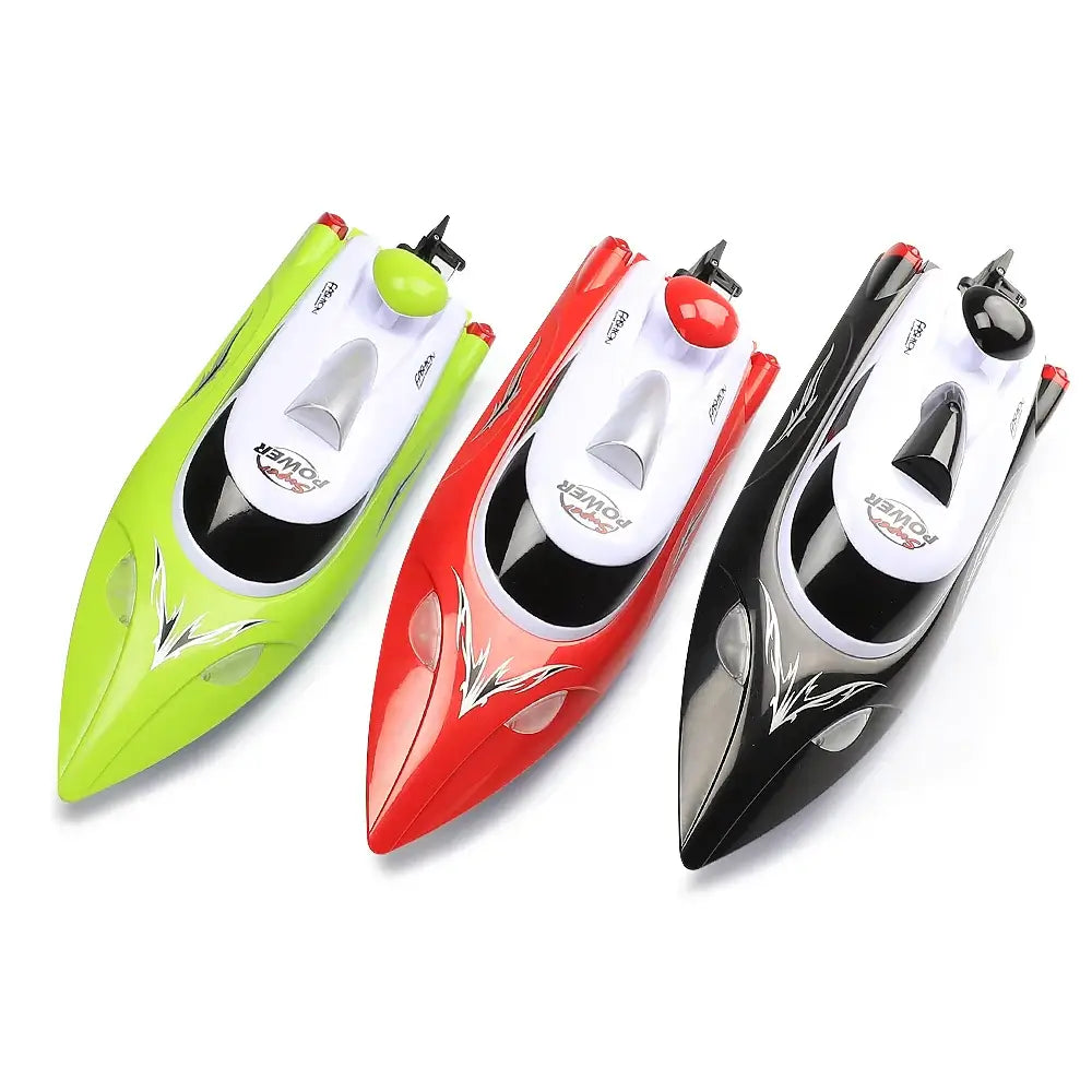 High Speed RC Racing Boat 35kmh 200m Control Distance Sportsman Specialty Products