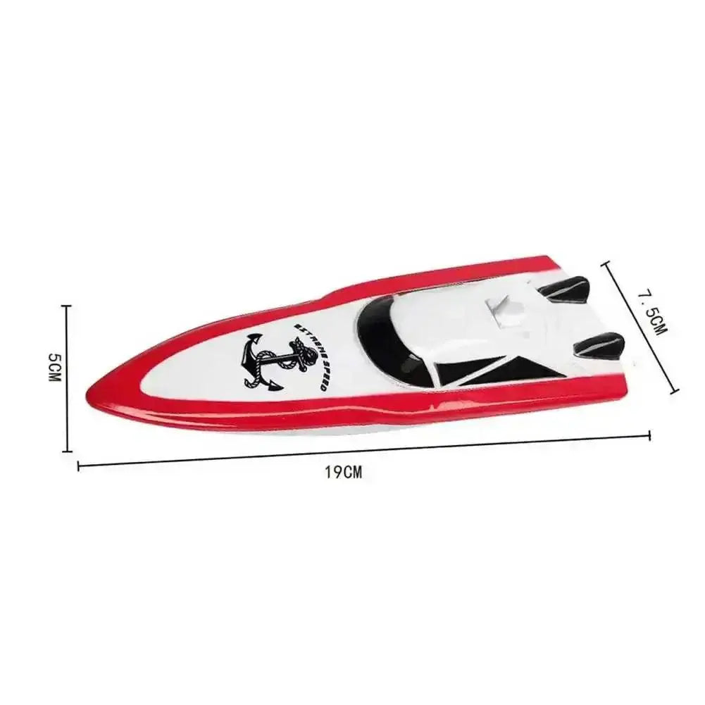 RC Boat 2.4G Full Frequency High Speed Shark Boat Sportsman Specialty Products RC boat