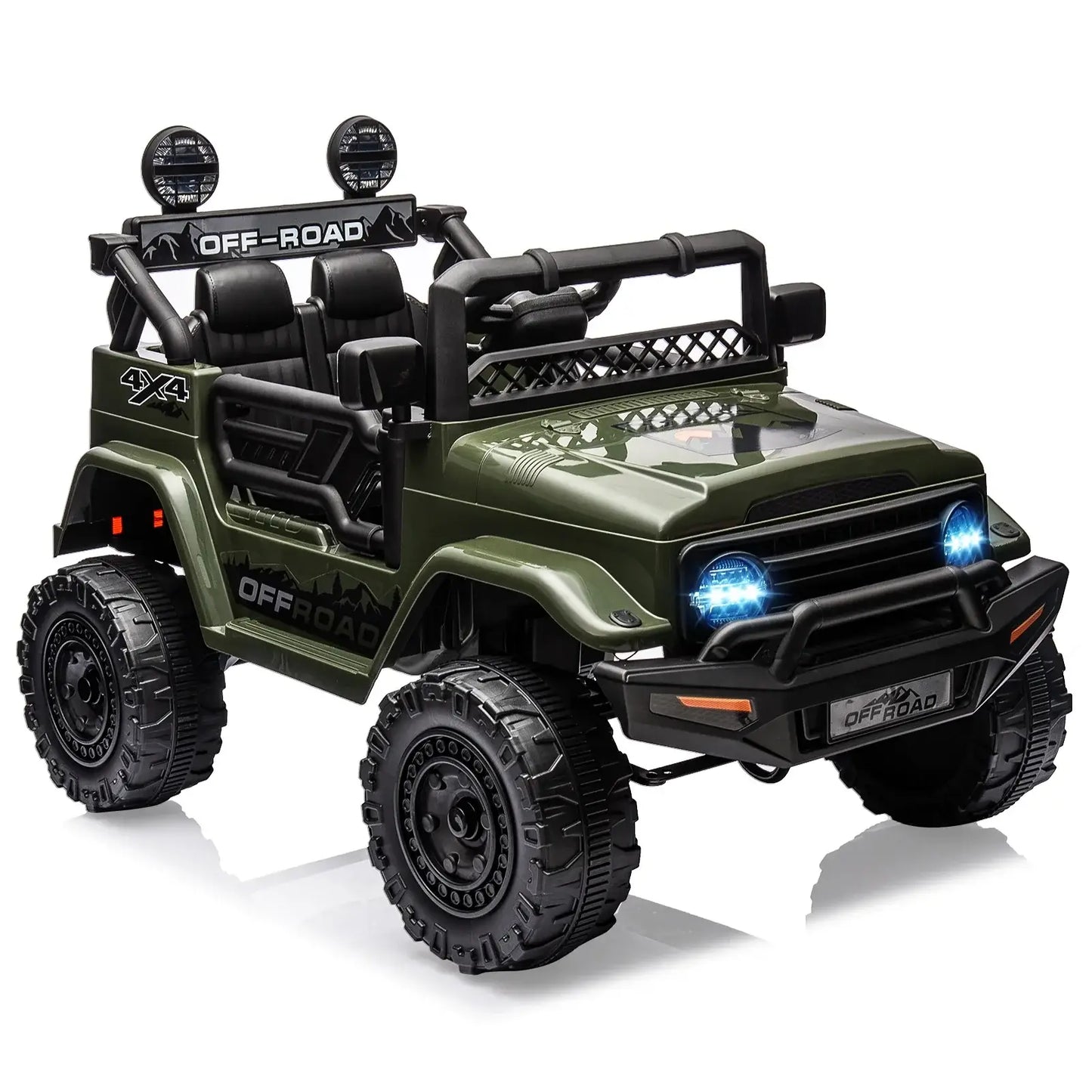 12V Kids Ride On Truck with Remote Control Spring Suspension Sportsman Specialty Products