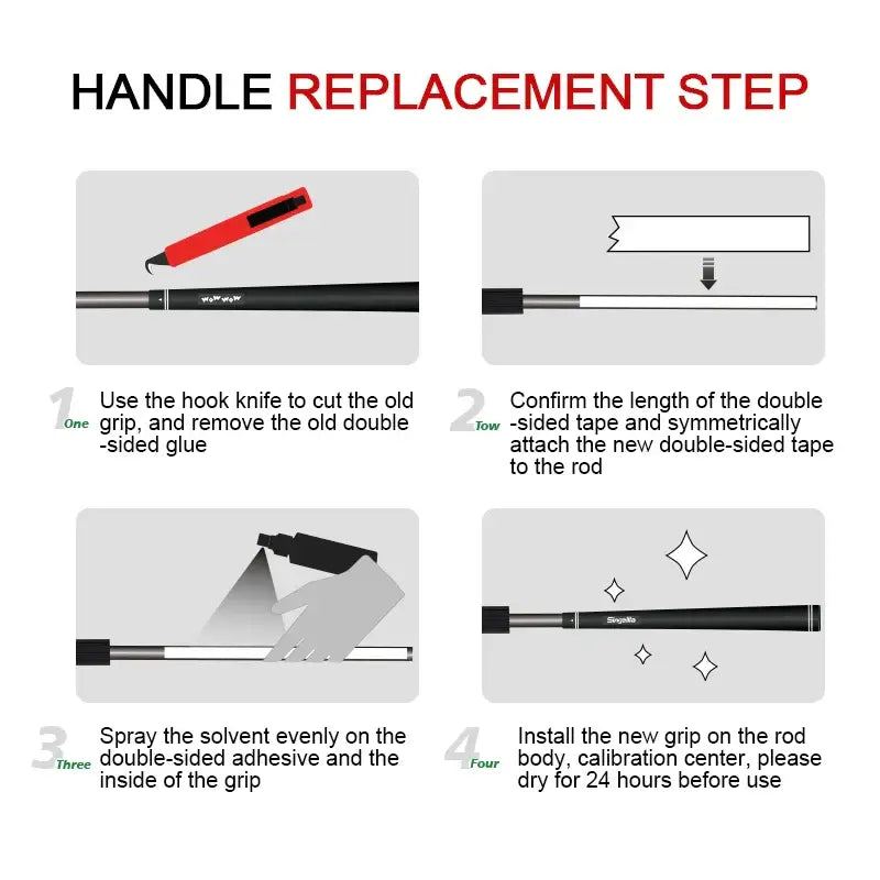 Golf Club Grip Kit Tape Strips Golf Grip Removal Tool Sportsman Specialty Products