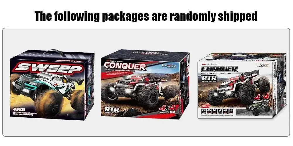 High Speed 50km/h 4WD Off Road RC Monster Truck Sportsman Specialty Products