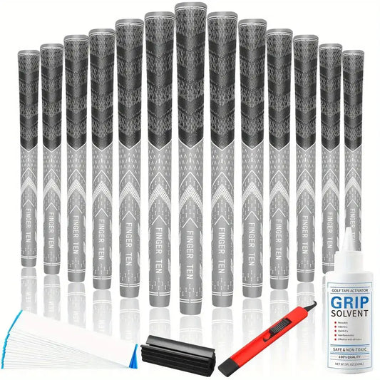 13 Golf Club Standard Grips/Medium Corded Rubber Multi-Purpose Sportsman Specialty Products