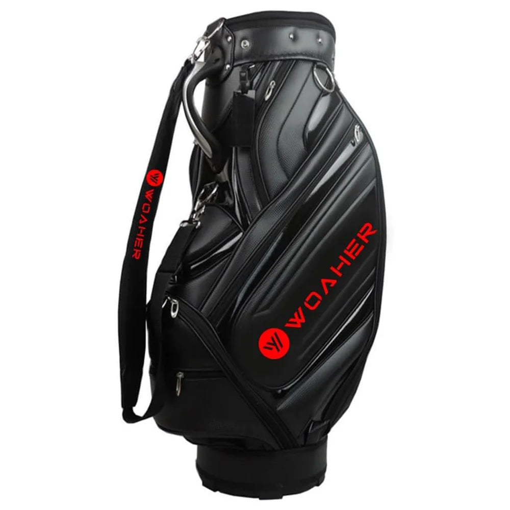 Golf Bag Multi-Function Waterproof Anti-collision Golf Bag with sleek design and adjustable strap.