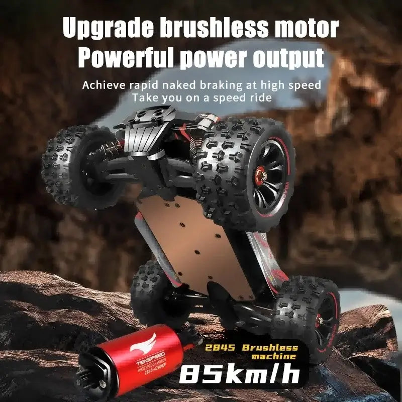 4WD Remote Control 1/14 RC Car 50 or Super Brushless 85KM/H Fast RTR High Speed Sportsman Specialty Products