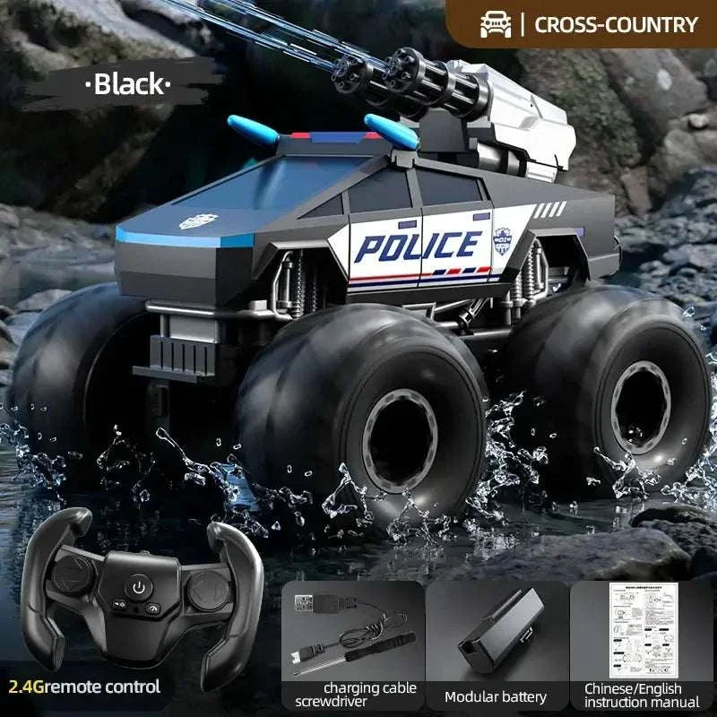 JJRC Q213 RC Truck Water Gun Amphibious Car