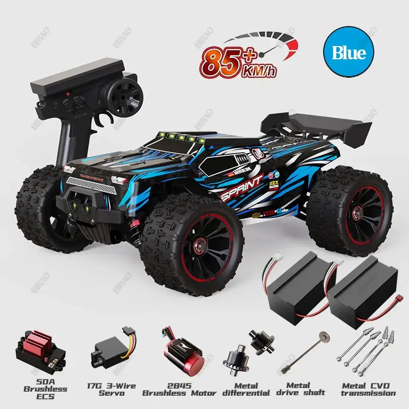 85KM/H Super Brushless 50KM/H Brushed 4WD 1:16 RC Car Sportsman Specialty Products
