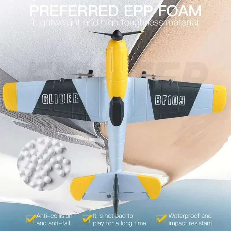 RC Plane BF109 Professional 2.4G Radio Remote Control Airplane Sportsman Specialty Products