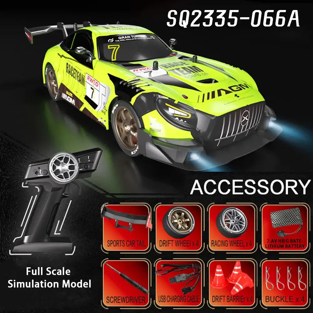 GT RC Cars 036 Drift Racing 1:16 Semi-Scale 4WD High Speed Sportsman Specialty Products