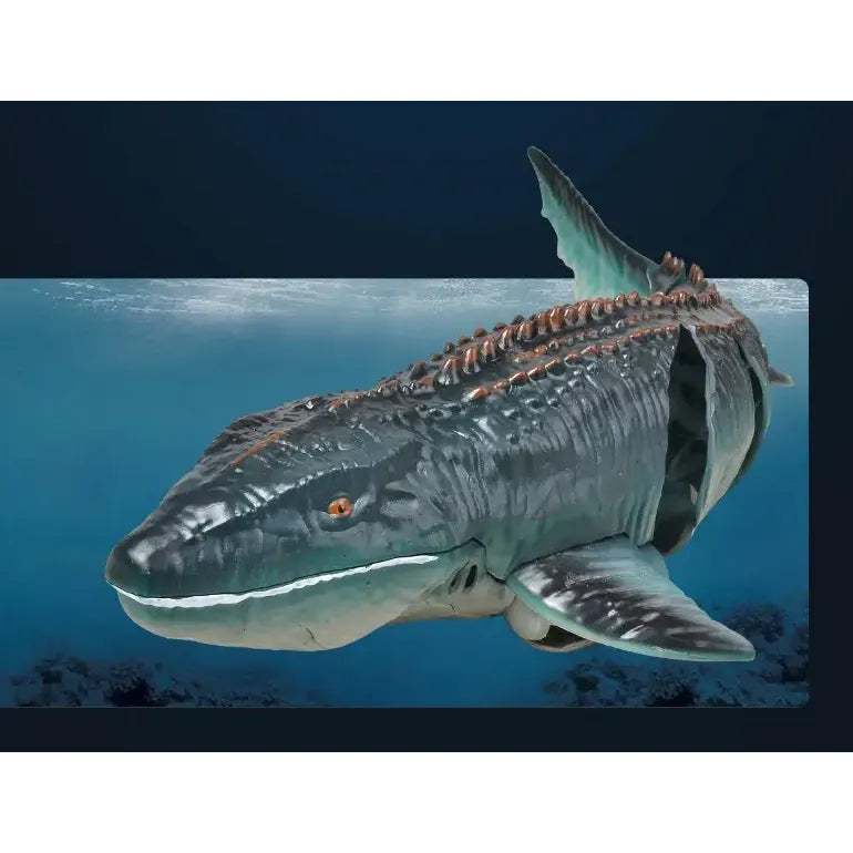 Rc Boat Simulation Mosasaurus remote control Ship Animal Sportsman Specialty Products