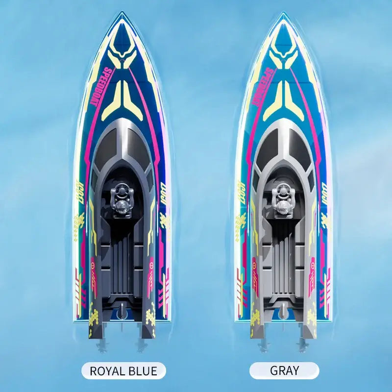 New RC Speed boat With light 2.4GHz 20KM/H Wireless High Speed Sportsman Specialty Products