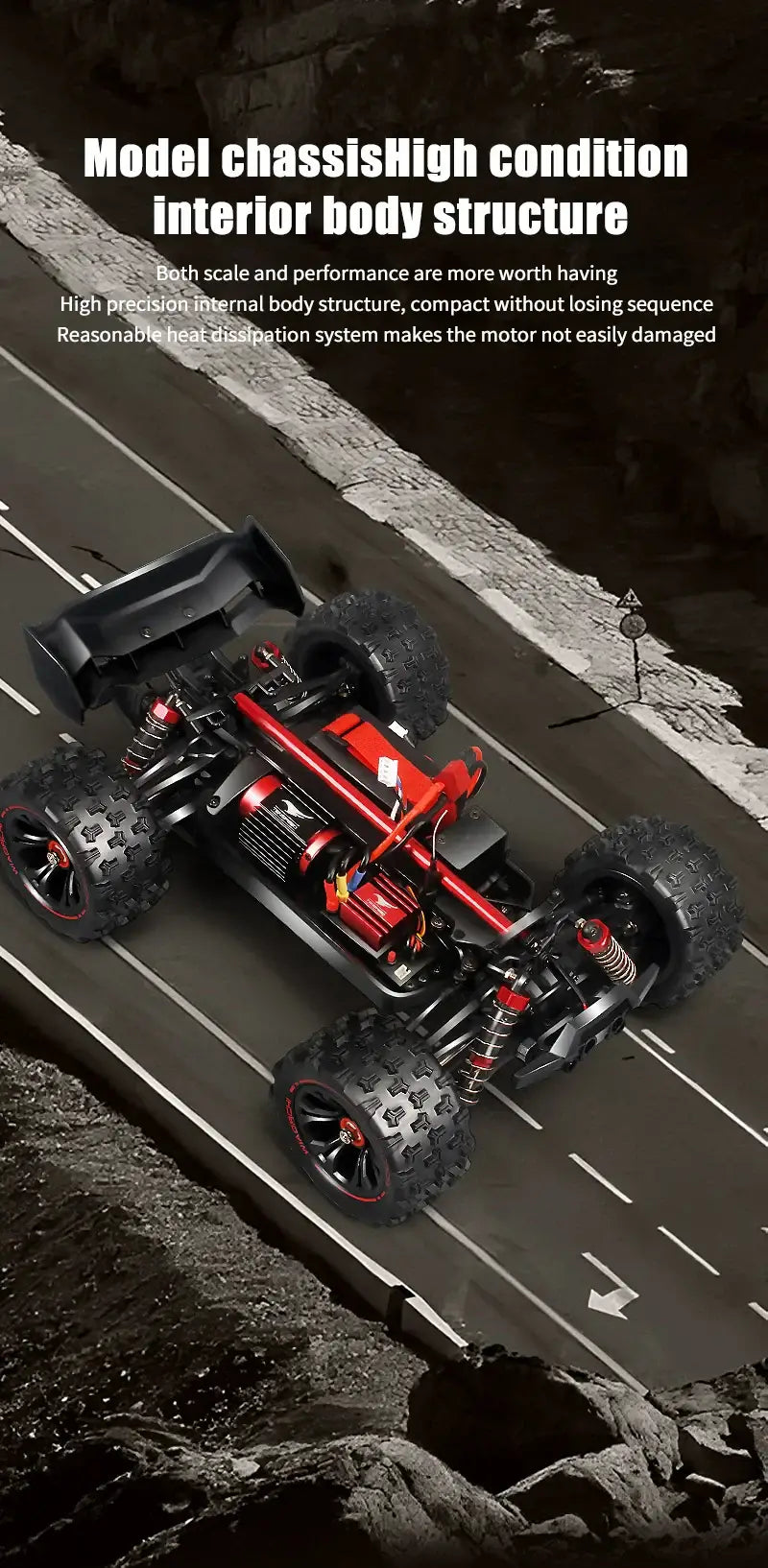 4WD Remote Control 1/14 RC Car 50 or Super Brushless 85KM/H Fast RTR High Speed Sportsman Specialty Products