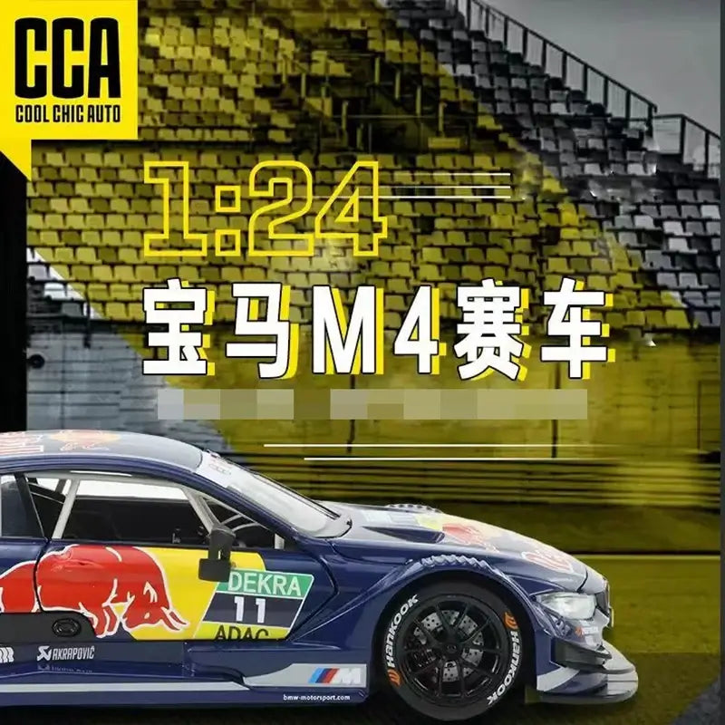 NEW 1:24 BMW M4 GT3 Red Bull M6 BMW CSL Alloy Car Sportsman Specialty Products