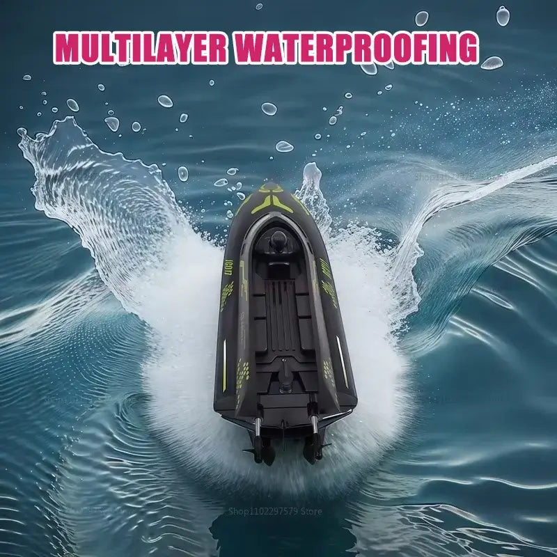 2025 JC017 RC Boat High Speed 2.4GHz Waterproof Remote Control Racing Boat Sportsman Specialty Products