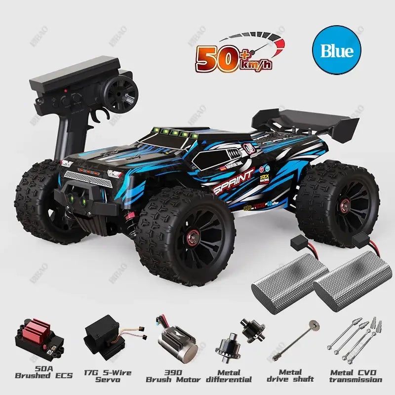 85KM/H Super Brushless 50KM/H Brushed 4WD 1:16 RC Car Sportsman Specialty Products