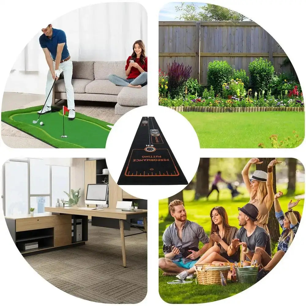Golf Putting Mat 3 Meters Practice Putting Mat Indoor Putting Mat Lightweight Sportsman Specialty Products