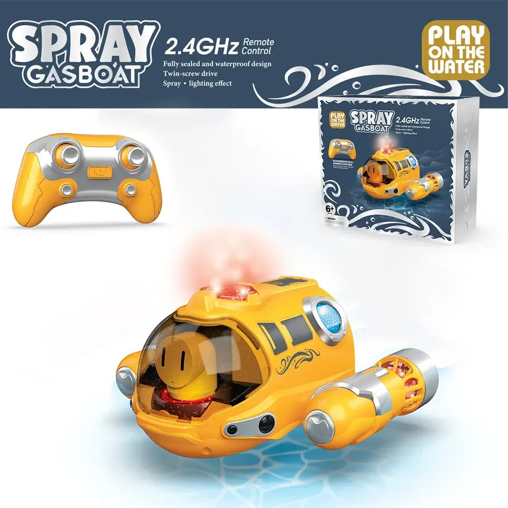 RC Boat Spray Double Propeller Remote Control Boat High Speed Sportsman Specialty Products