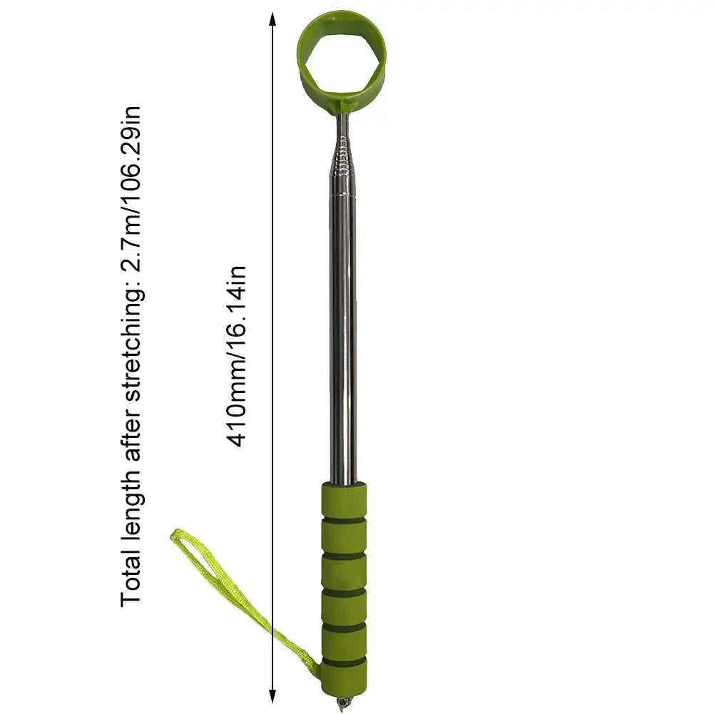 8.86 FT Telescopic Golf Ball Retriever Claw Sucker Tool Sportsman Specialty Products