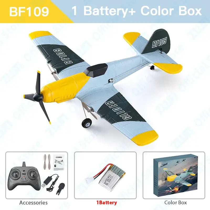 RC Plane BF109 Professional 2.4G Radio Remote Control Airplane Sportsman Specialty Products