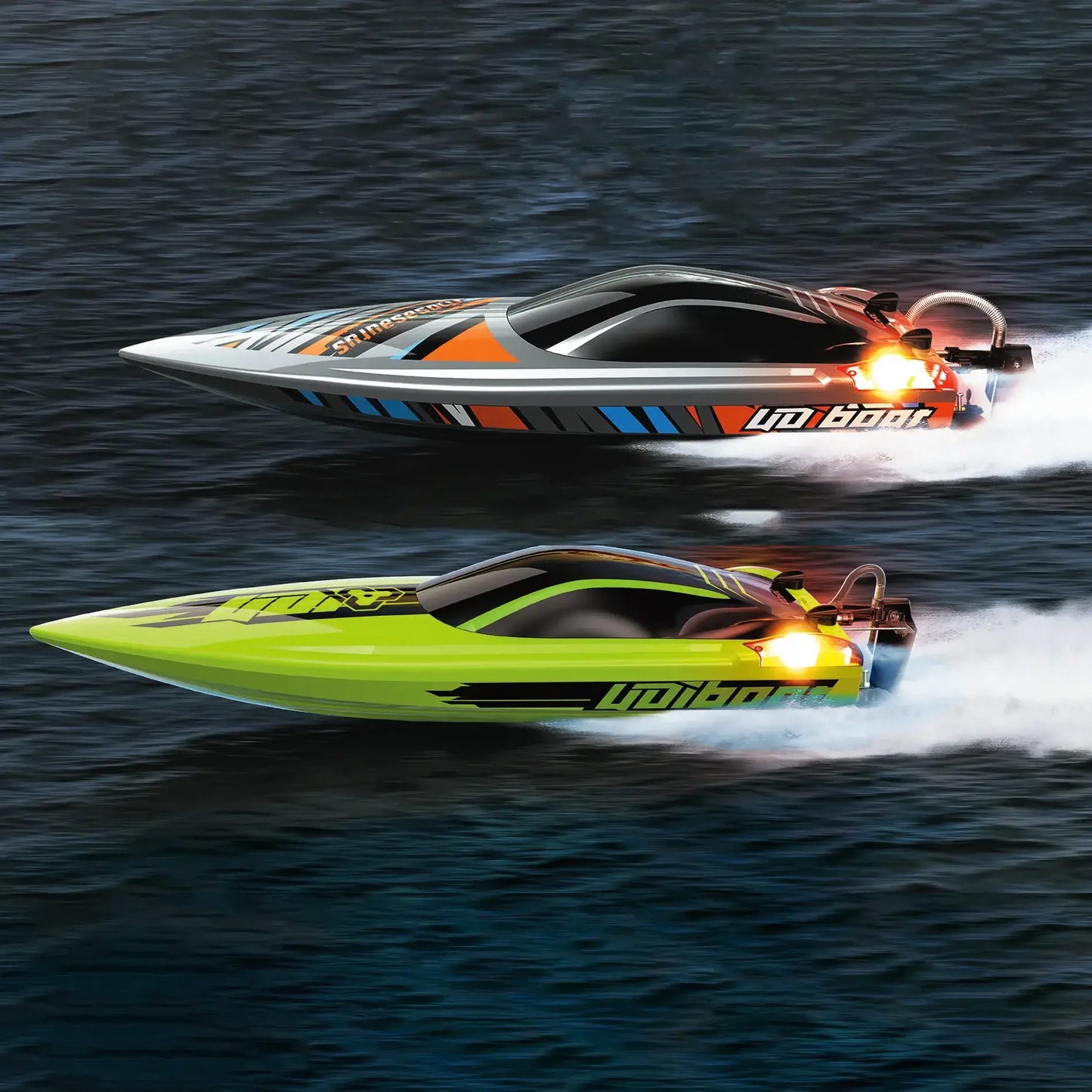 22.8 Inches UDI R/C UDI018 Large RC Speed Boat Sportsman Specialty Products