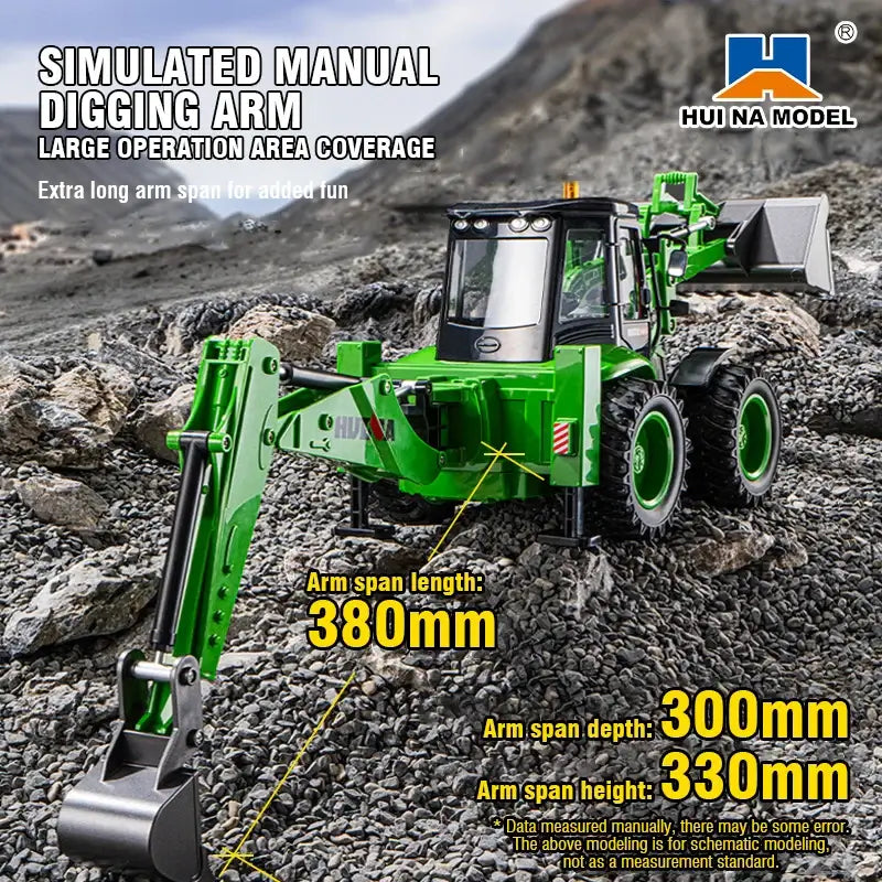 Huina 1579 RC Excavator 1/14 2.4G 9CH Sportsman Specialty Products