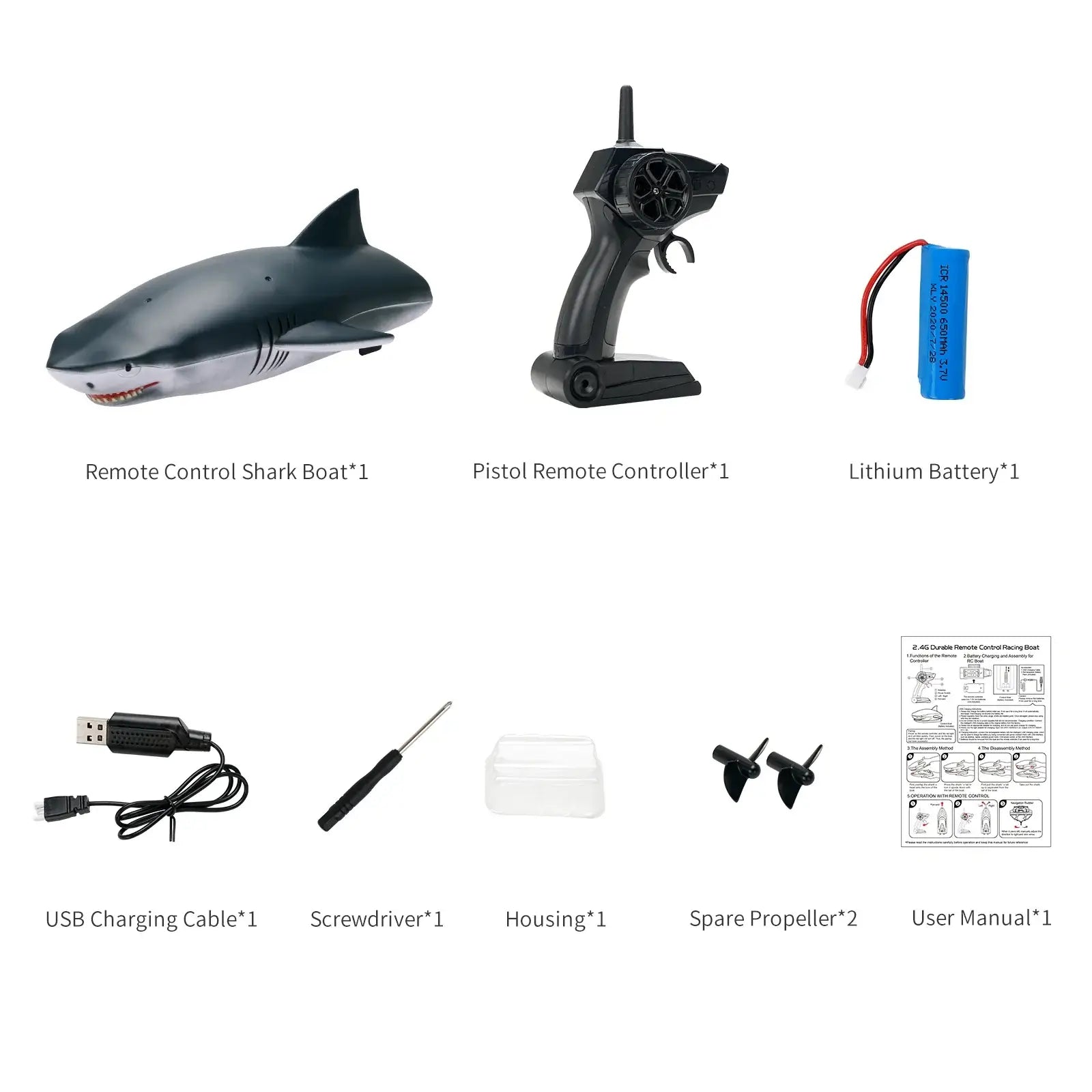 RC Speed Boat Electric Toys for Kids Boys 2 In 1 Remote Control Racing Boats Sportsman Specialty Products