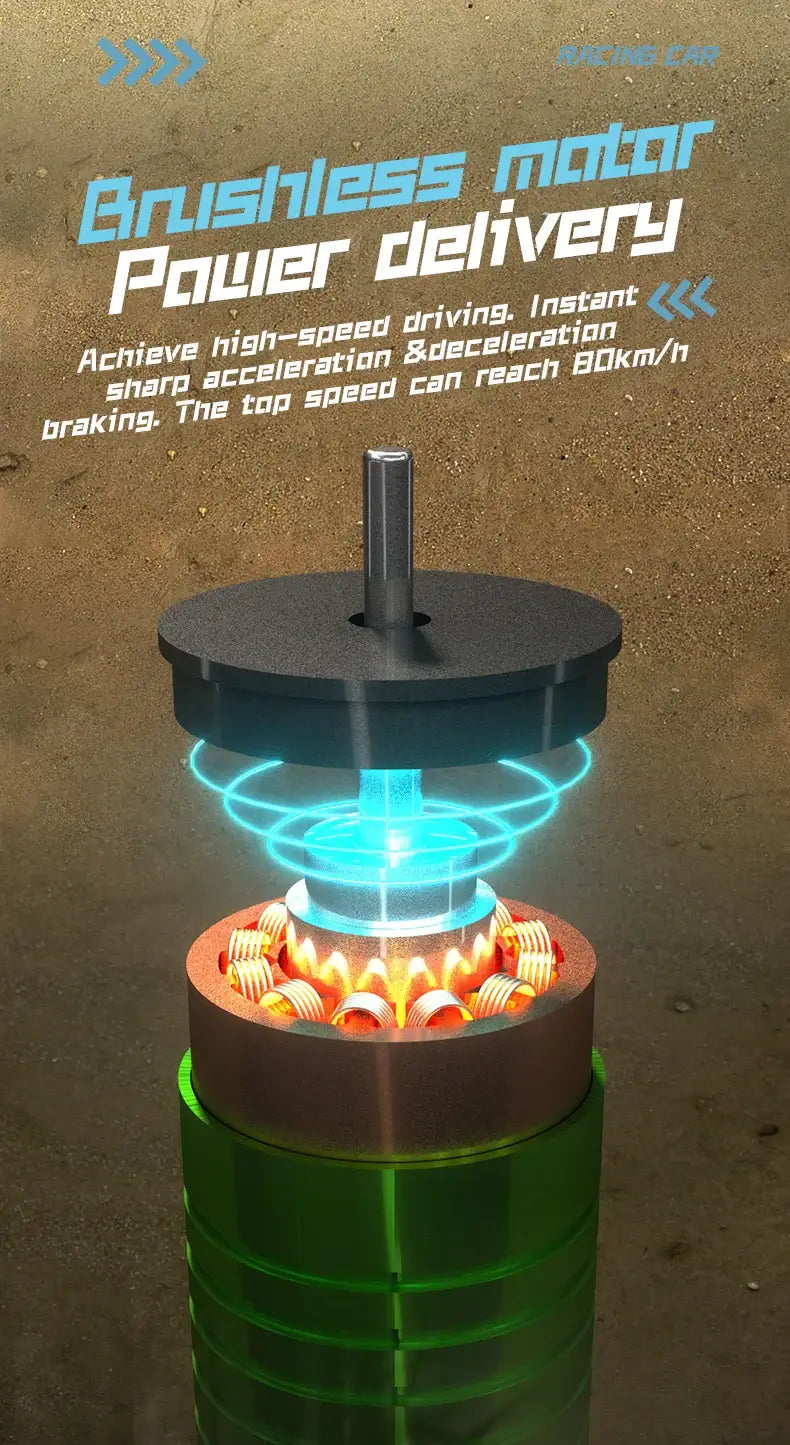 ZLL SG116 MAX 1:16 High Speed Drift Racing 80KM/H Brushless Motor Sportsman Specialty Products
