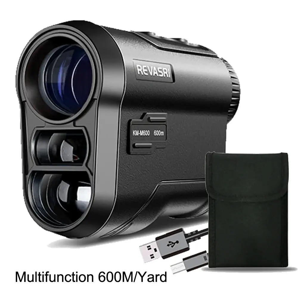 REVASRI Golf Laser Rangefinder 600M Telescope with Flag-Lock Slope Sportsman Specialty Products