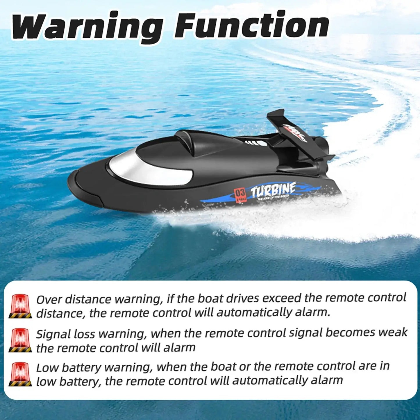Flytec V009 30km/h Remote Control Ship Waterproof 2.4GHz Electric Sportsman Specialty Products