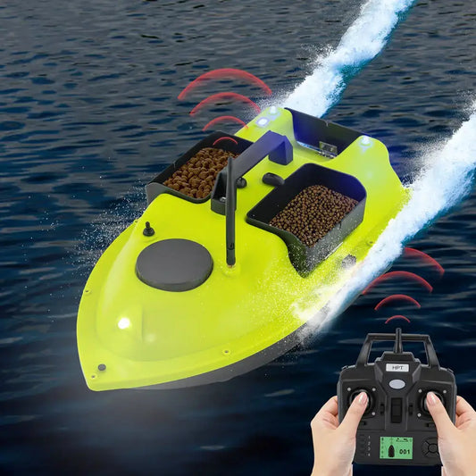 Remote Control Fishing Bait Boat Waterproof Sporting Goods with Night Lights Sportsman Specialty Products