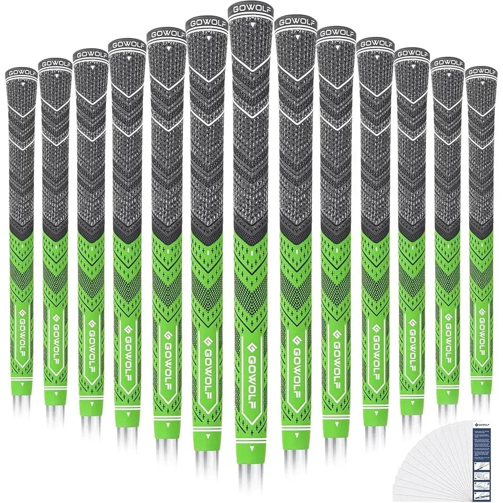 Premium Rubber Golf Grips Multi-Compound Cord Anti-Slip Soft Texture Sportsman Specialty Products