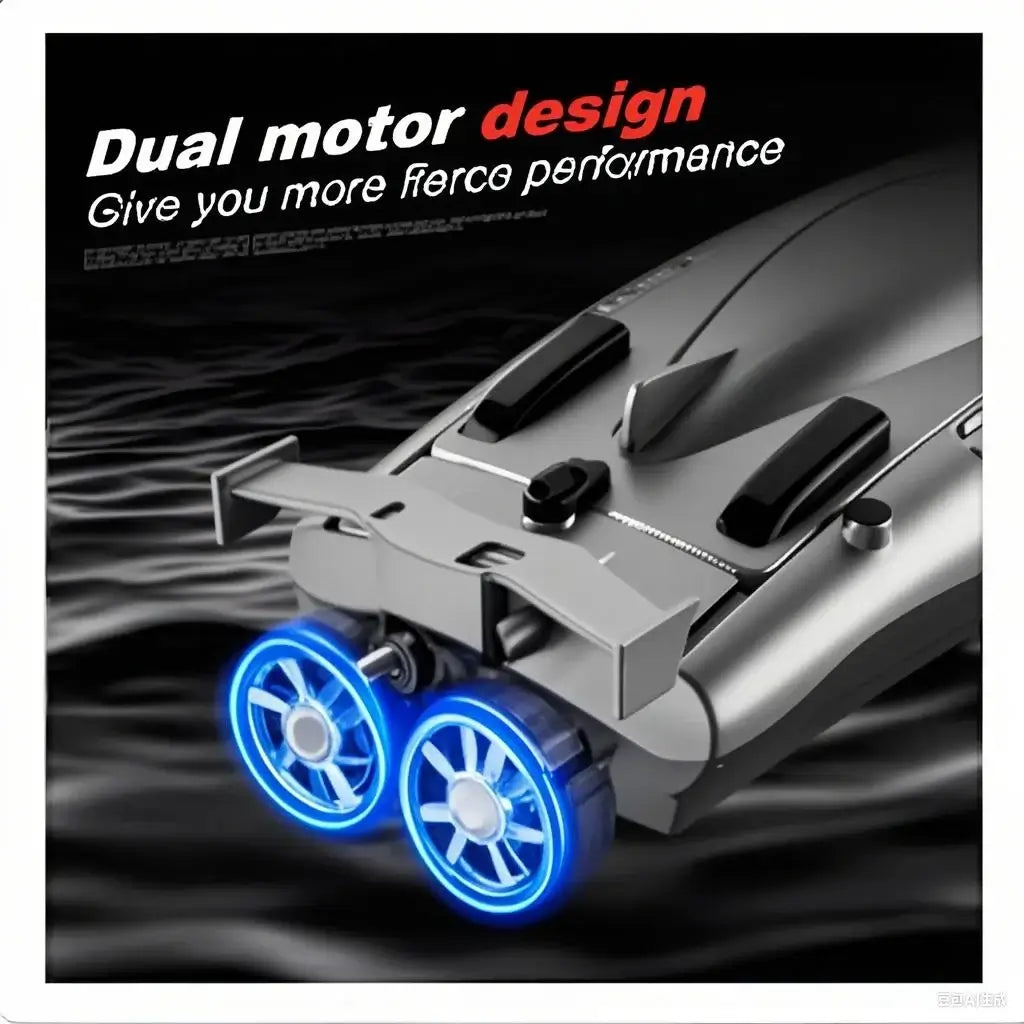 RC Boat, Dual Motors, 2-Channel, 30 KM/H High Speed Sportsman Specialty Products