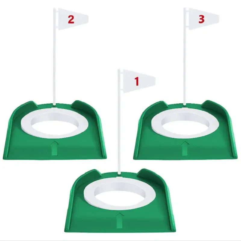 3 Pcs Golf Putting Cup Golf Hole Training Aids Golf Accessories Sportsman Specialty Products