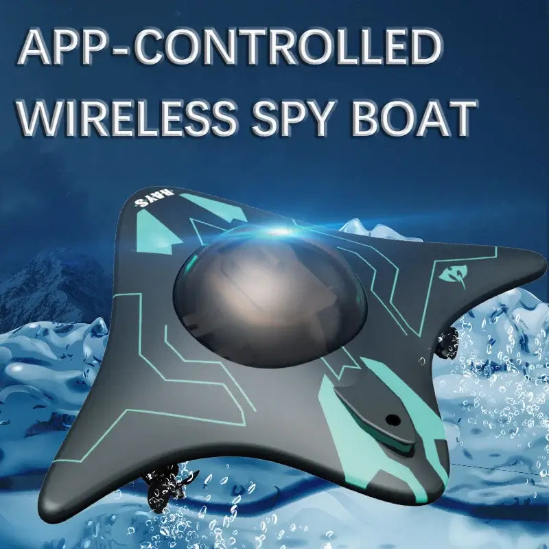 Mini WIFI RC Boat Six-way Submarine Diving Real-time Sportsman Specialty Products