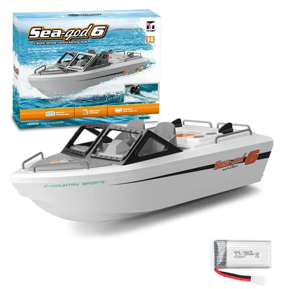 Brushless Jet 2.4G RC Boat TX693 Remote Control Boat Ship Sportsman Specialty Products