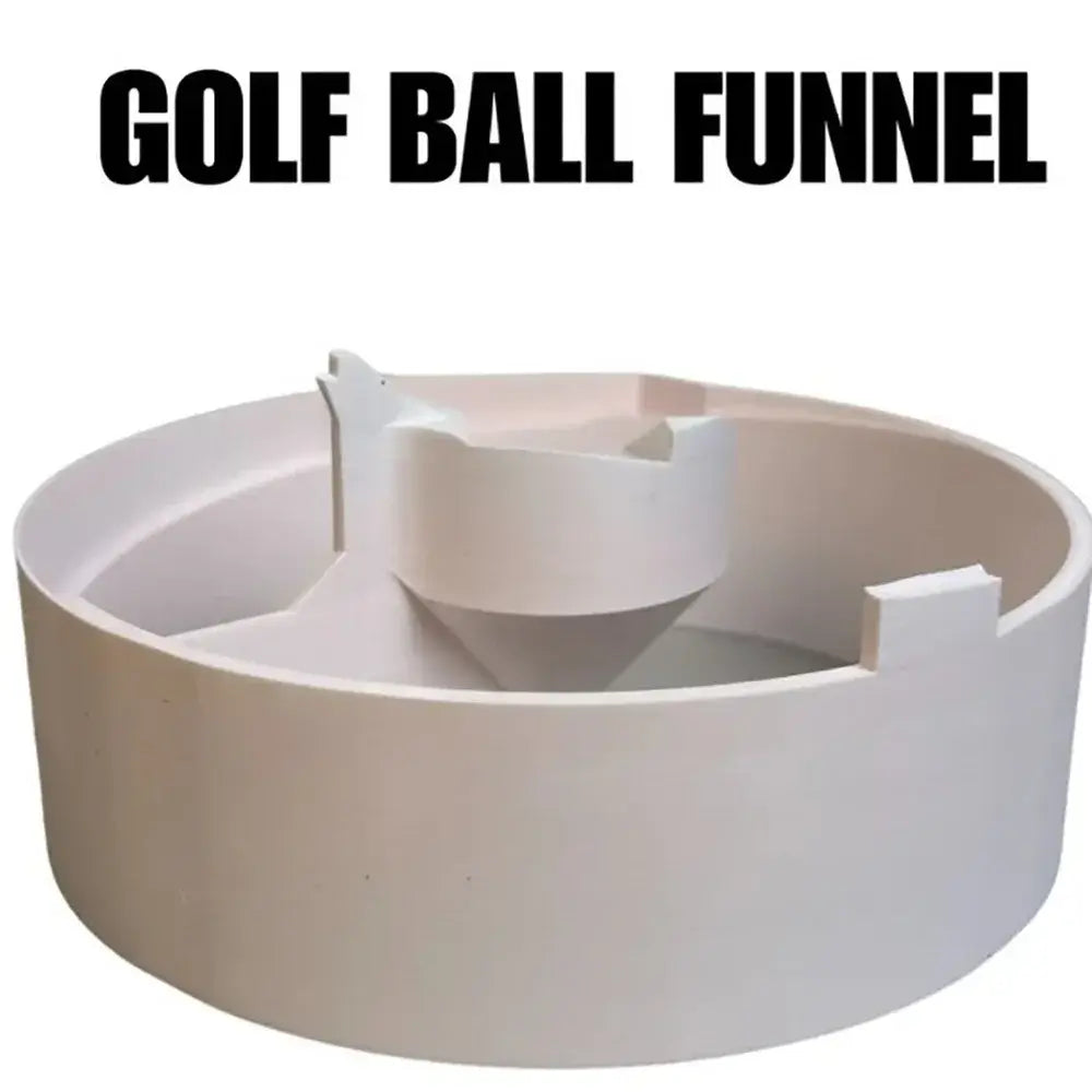 3D Printed Golf Ball Launcher 25-Ball Capacity Foot Pedal Control Sportsman Specialty Products