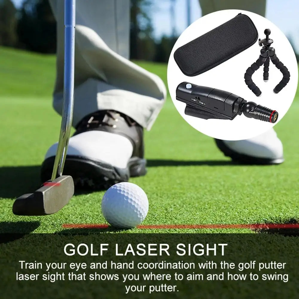 Sportsman Specialty Products Golf Putter Sight Adjustable Golf Putter Laser Sight Golf Aim Putting Exerciser