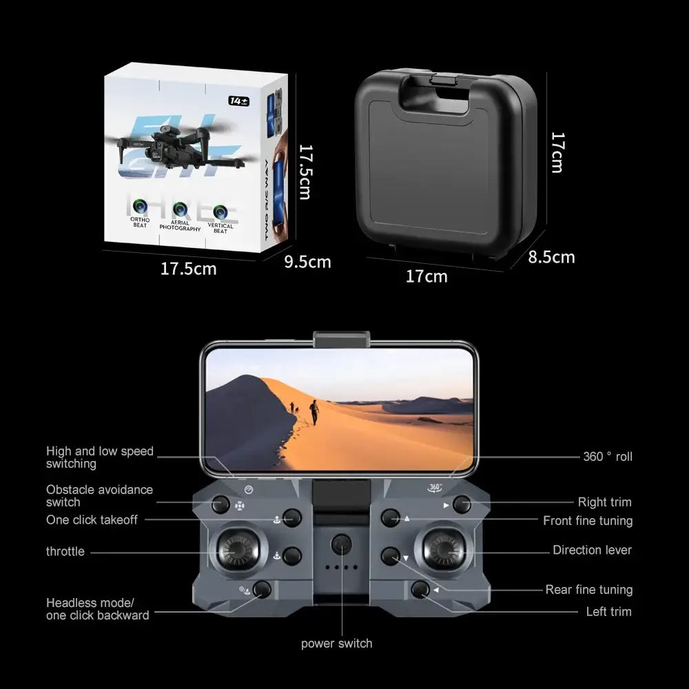K10 Max/E88 Drone 4K Optical Flow Positioning High-Definition Sportsman Specialty Products