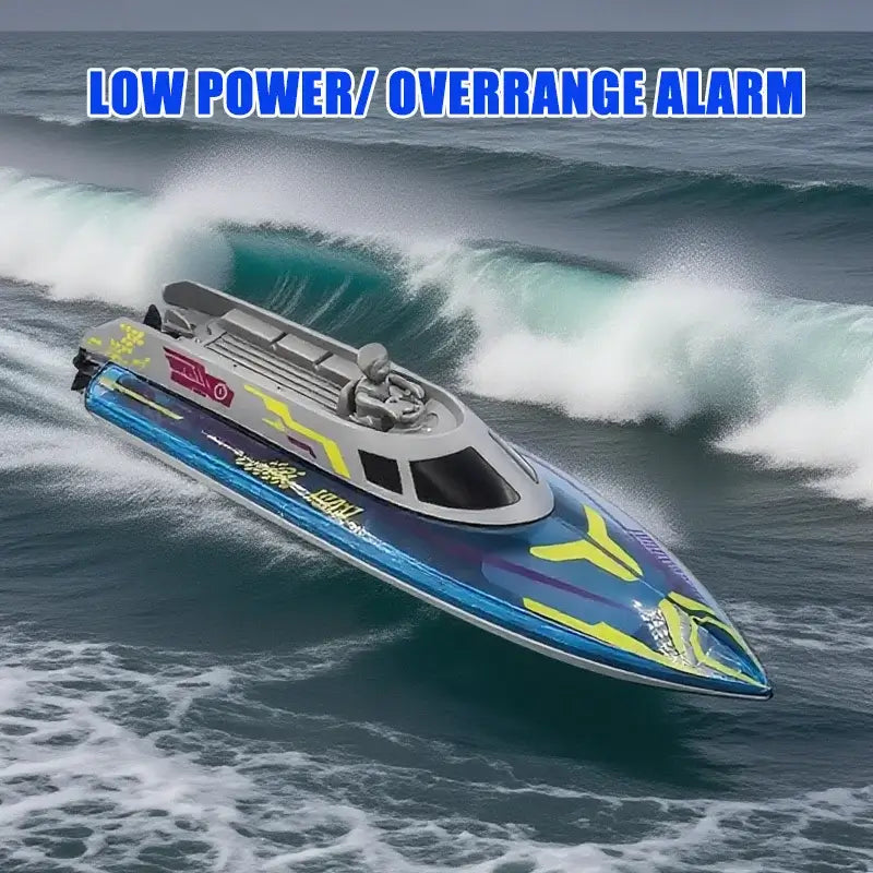 2025 JC017 RC Boat High Speed 2.4GHz Waterproof Remote Control Racing Boat Sportsman Specialty Products