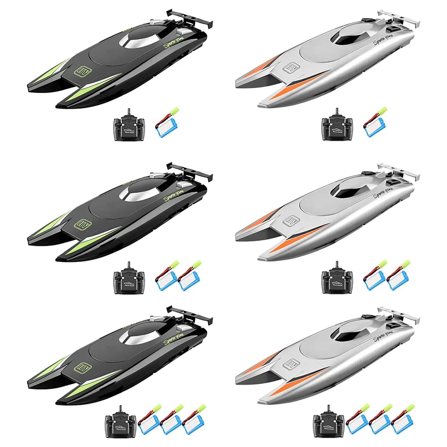 RC Speed Boat Electric Remote Control Racing Ship 25km/h Dual Motor Sportsman Specialty Products