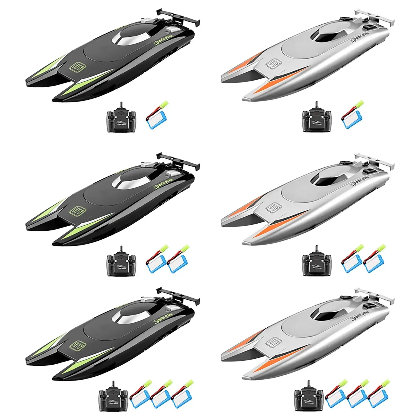 RC Speed Boat Electric Remote Control Racing Ship 25km/h Dual Motor Sportsman Specialty Products