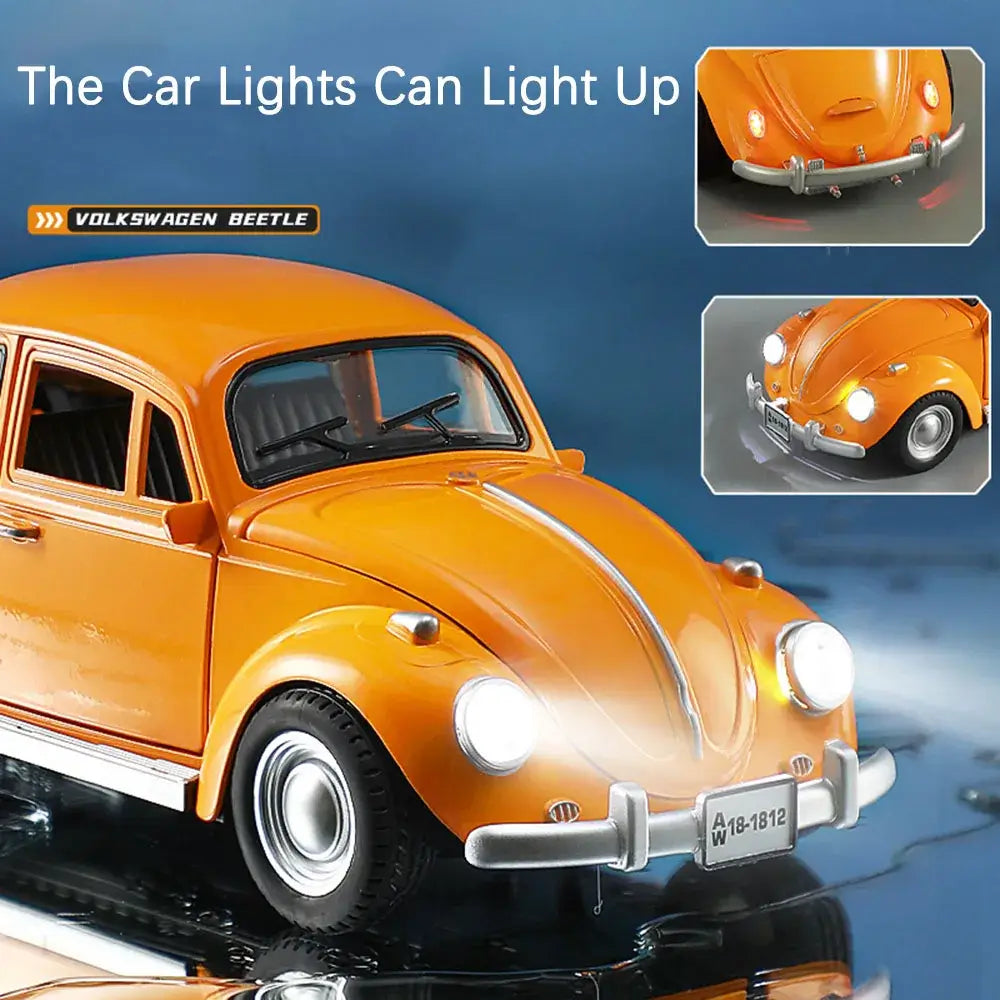 1:18 Scale Beetle 1955 Model Toy Cars Sportsman Specialty Products