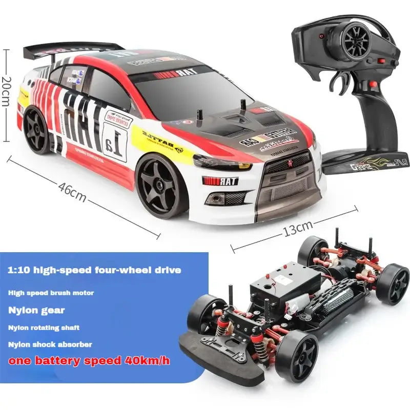 New Rc Four-Wheel Drive Suspension High-Speed 70 Speed 70km Sportsman Specialty Products