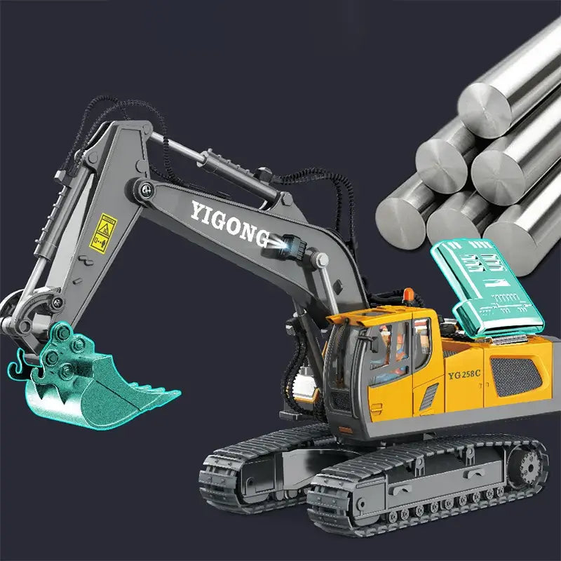 RC Excavator 1:20 Remote Control Truck Sportsman Specialty Products